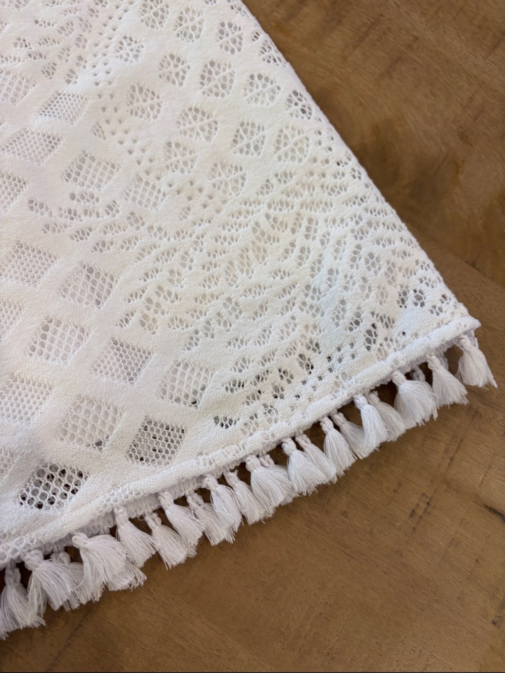 Lilly Pulitzer White Marquette Shift Dress XS Tassel Trim Summer Graduation - Picture 8 of 12